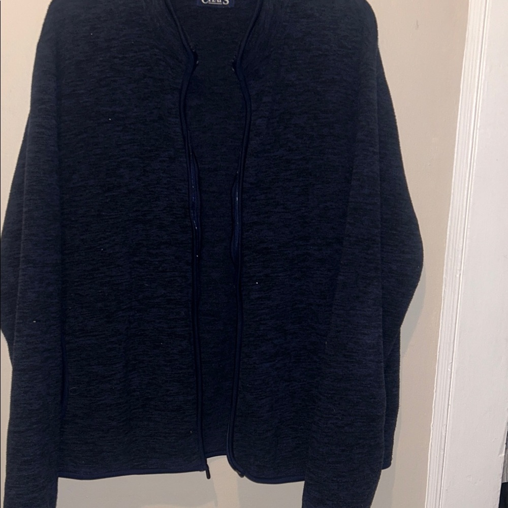 Chaps Dark Blue Lightweight Jacket - image 5